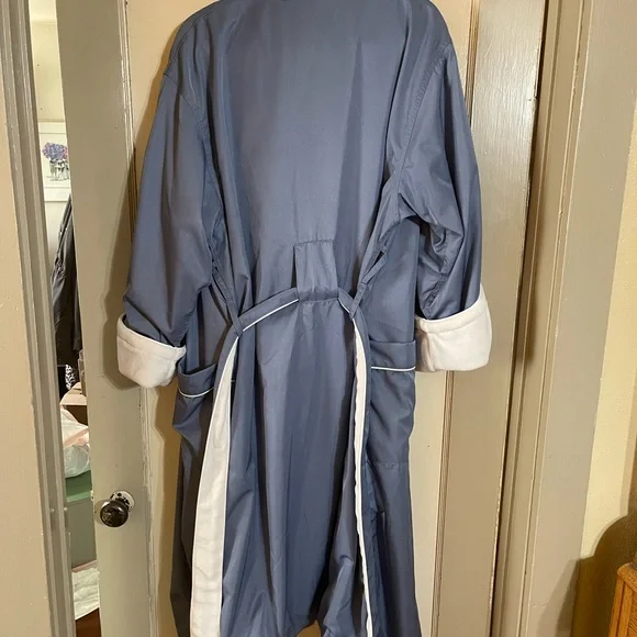Monarch Cypress Unisex Microfiber Shawl Robe Lined in Plush